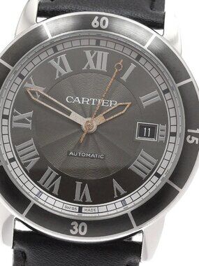 CARTIER Ronde Croisier de Cartier WSRN0003 Date Automatic Men's Watch_940054
